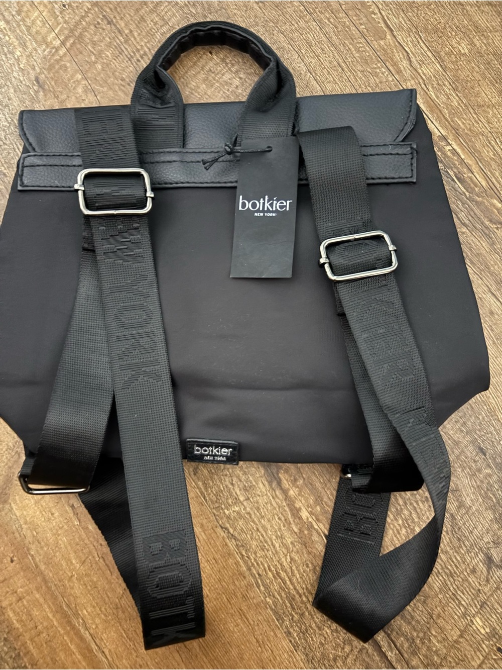 Botkier New York Black Backpack - Sleek Everyday Carry